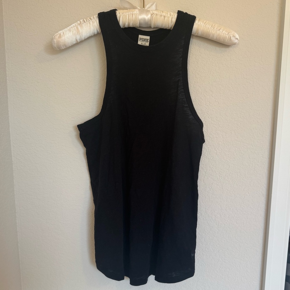 PINK Victoria's Secret Black Tank Top